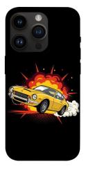 Чехол itsPrint Retro comics car black для Apple iPhone 14 Pro (6.1")