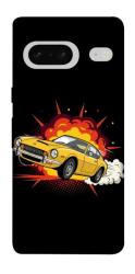 Чохол itsPrint Retro comics car black для Google Pixel 7