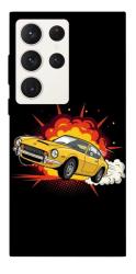 Чехол itsPrint Retro comics car black для Samsung Galaxy S23 Ultra