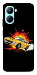 Чохол itsPrint Retro comics car black для Realme C33