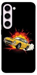 Чехол itsPrint Retro comics car black для Samsung Galaxy S23+