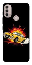 Чохол itsPrint Retro comics car black для Motorola Moto E40