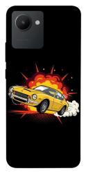 Чехол itsPrint Retro comics car black для Realme C30s