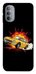 Чохол itsPrint Retro comics car black для Motorola Moto G31