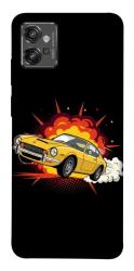 Чохол itsPrint Retro comics car black для Motorola Moto G32