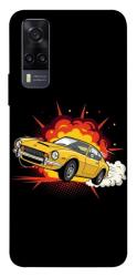 Чехол itsPrint Retro comics car black для Vivo Y31