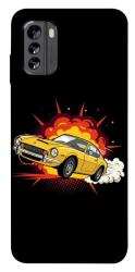 Чехол itsPrint Retro comics car black для Nokia G60