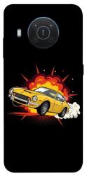 Чехол itsPrint Retro comics car black для Nokia X10 / X20