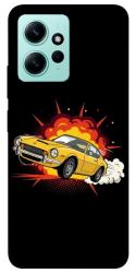 Чехол itsPrint Retro comics car black для Xiaomi Redmi Note 12 4G
