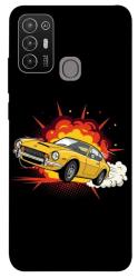 Чохол itsPrint Retro comics car black для ZTE Blade A52