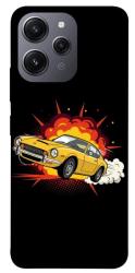 Чехол itsPrint Retro comics car black для Xiaomi Redmi 12