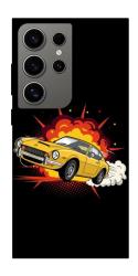 Чехол itsPrint Retro comics car black для Samsung Galaxy S24 Ultra