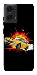 Чохол itsPrint Retro comics car black для Motorola Moto G24