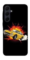 Чехол itsPrint Retro comics car black для Samsung Galaxy A35