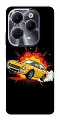 Чехол itsPrint Retro comics car black для Infinix Hot 40