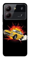 Чохол itsPrint Retro comics car black для ZTE Blade A54 4G