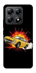 Чехол itsPrint Retro comics car black для Xiaomi 14T