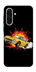 Чехол itsPrint Retro comics car black для Samsung Galaxy A36 5G