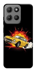 Чехол itsPrint Retro comics car black для Motorola Moto G15 4G