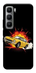 Чехол itsPrint Retro comics car black для Infinix Hot 60i