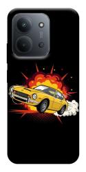 Чехол itsPrint Retro comics car black для Xiaomi Redmi 15C (EU)