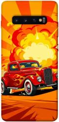 Чехол itsPrint Retro comics car для Samsung Galaxy S10+