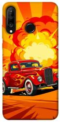Чехол itsPrint Retro comics car для Huawei P30 lite