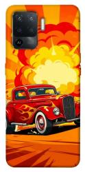 Чехол itsPrint Retro comics car для Oppo Reno 5 Lite