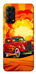 Чехол itsPrint Retro comics car для Oppo Reno 5 4G