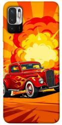 Чехол itsPrint Retro comics car для Xiaomi Redmi Note 10 5G