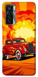 Чехол itsPrint Retro comics car для TECNO Camon 17 Pro