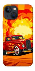 Чехол itsPrint Retro comics car для Apple iPhone 13 mini (5.4")