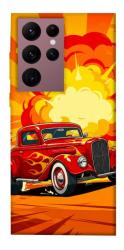 Чехол itsPrint Retro comics car для Samsung Galaxy S22 Ultra
