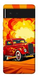Чехол itsPrint Retro comics car для Google Pixel 6