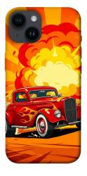 Чехол itsPrint Retro comics car для Apple iPhone 14 (6.1")
