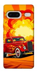 Чехол itsPrint Retro comics car для Google Pixel 7