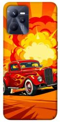 Чехол itsPrint Retro comics car для Realme C35