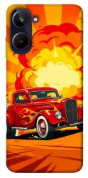 Чехол itsPrint Retro comics car для Realme 10 4G