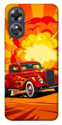 Чехол itsPrint Retro comics car для Oppo A17