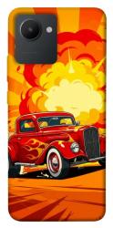 Чехол itsPrint Retro comics car для Realme C30s
