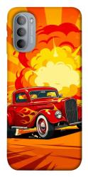 Чехол itsPrint Retro comics car для Motorola Moto G31