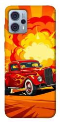 Чехол itsPrint Retro comics car для Motorola Moto G23