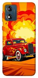 Чехол itsPrint Retro comics car для Motorola Moto E13