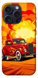 Чехол itsPrint Retro comics car для Apple iPhone 15 Pro (6.1")
