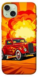 Чехол itsPrint Retro comics car для Apple iPhone 15 Plus (6.7")