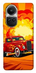 Чехол itsPrint Retro comics car для Oppo Reno 10