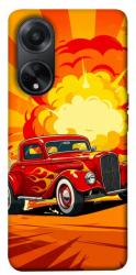 Чехол itsPrint Retro comics car для Oppo A58 4G