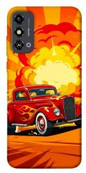 Чехол itsPrint Retro comics car для ZTE Blade A53