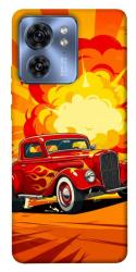 Чехол itsPrint Retro comics car для Motorola Edge 40