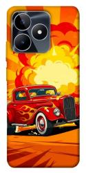 Чехол itsPrint Retro comics car для Realme C53